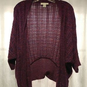 Sparkle purple caridgan